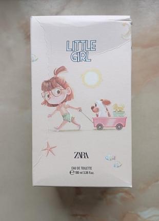 Дитяча туалетна вода zara little girl3 фото