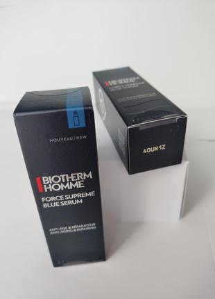 Крем - гель для чоловіків biotherm homme force supreme anti-aging gel