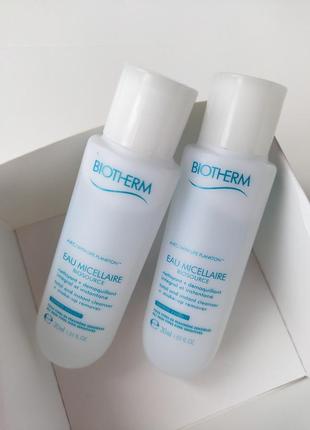 Мицеллярная вода biotherm biosource micellar water2 фото