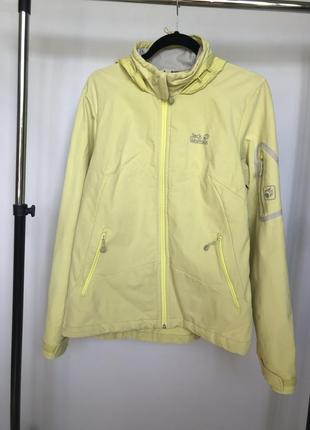 Лимонна курточка jack wolfskin🍋