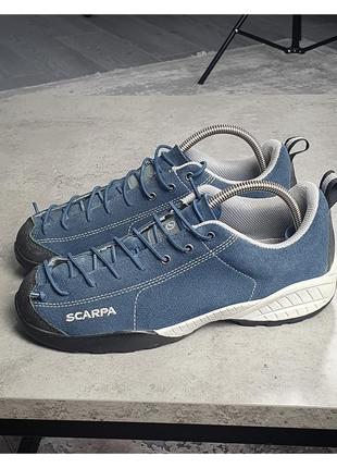 Кожаные кроссовки scarpa2 фото