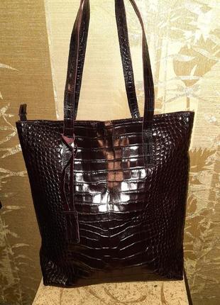 Новая женская кожаная сумка