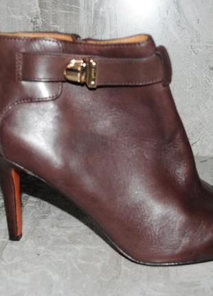 Coach деми ботинки кожа 40 размер