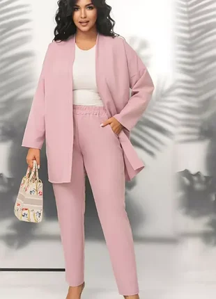 Костюм двійка крепп-шифон