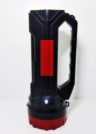 Ліхтар-прожектор переносний акумуляторний panther pt-7747, 24led + 22 світлодіоди smd, usb, 4 v 1500 mah для освітлення3 фото