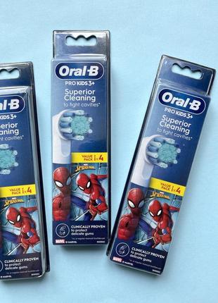 Спайдермен oralb оралб! змінні насадки! набір 4штуки!2 фото