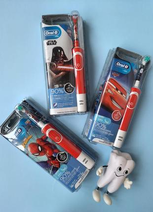 Спайдермен oralb оралб! сменные насадки! набор 4штуки!9 фото