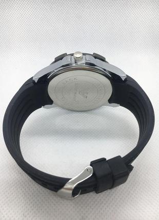 Часы мужские наручные emporio armani (эмпорио армани), черные с серебром ( код: ibw553bs )4 фото