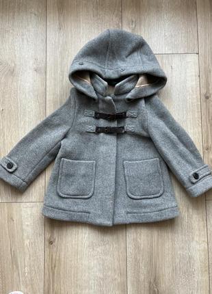 Детское брендовое пальто1 фото