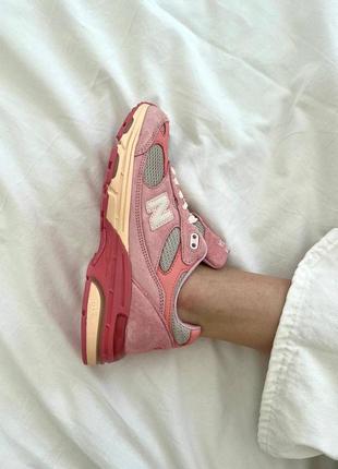 Женские кроссовки new balance 993 pink нью баланс 993 купить4 фото