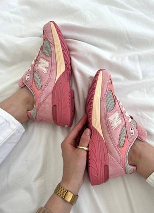 Женские кроссовки new balance 993 pink нью баланс 993 купить2 фото