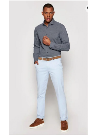 Шикарная рубашка швейцарского бренда, manor man easy care. l ворот 41/42