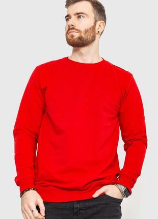 Батник чоловічий однотонний колір червоний 167r529