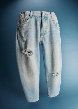 Фирменные джинсы мом