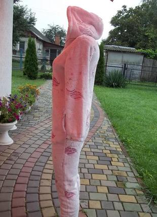 ( 11 - 12 лет ) единорог флисовый кигуруми пижама домашний комбинезон детский оригинал б / у3 фото