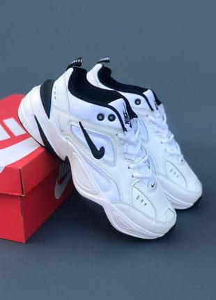 Кроссовки nike m2k tekno white/black3 фото