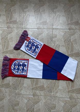 Шарф vintage football soccer englang logo scarf barcelona real madrid manchester city chelsea3 фото