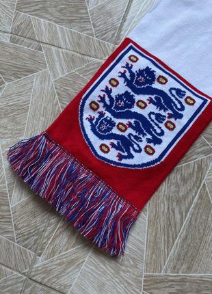 Шарф vintage football soccer englang logo scarf barcelona real madrid manchester city chelsea4 фото