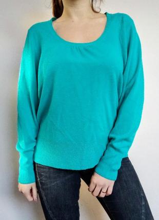Кофта papaya/ свитер/ свитшот/ реглан/ джемпер/ бирюзовый