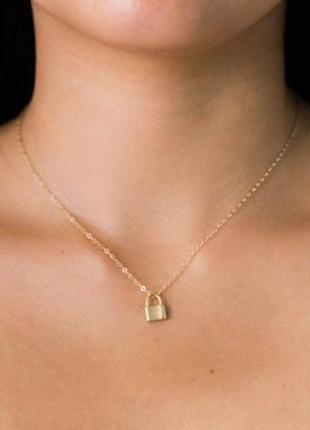 Подвеска с маленьким замочком