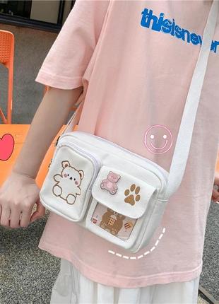 Сумка з ведмежам, з ведмедем тедді жіноча для дівчинки