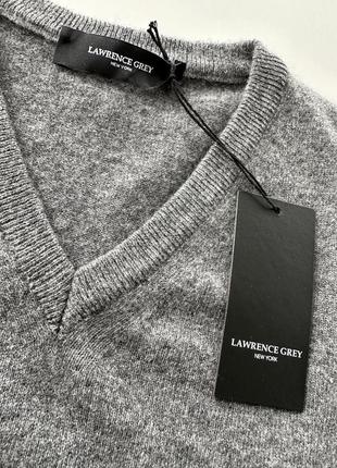 Вовняний светр lawrence grey чоловічий одяг вовна джемпер old money 2
