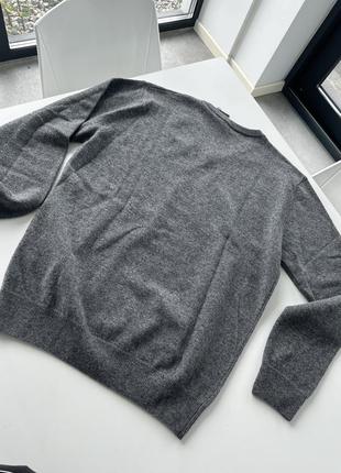 Вовняний светр lawrence grey чоловічий одяг вовна джемпер old money 4
