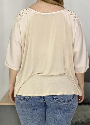 Ніжна блузка у вінтажному стилі №494 фото