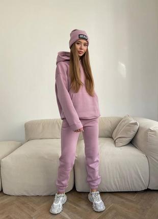 Костюм женский пудра тройка мод.059 фото наживо ❤️