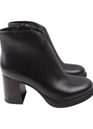 Ботильоны женские angelo vani черные натуральная кожа, 40