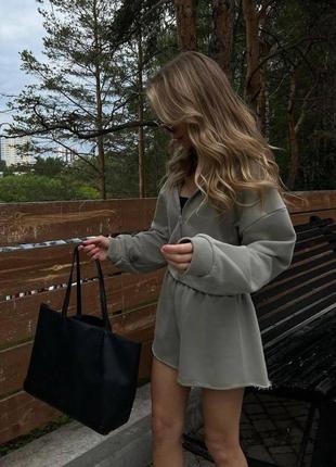 Костюм з шортами хакі 📌модель: 810