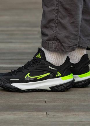 Кросівки nike acg mountain fly 2 low black green