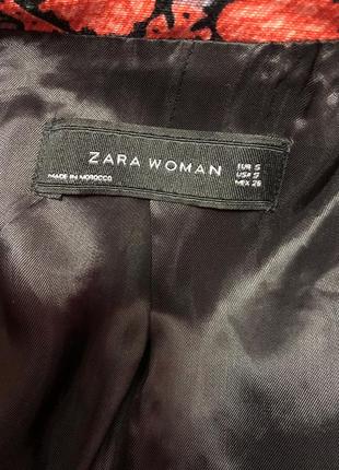 Пиджак zara woman нарядный3 фото