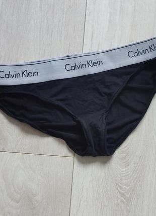 Трусики базовые трусы коттоновые calvin klein s m 8 10 36 38