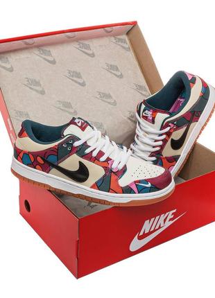 Кроссовки мужские nike sb dunk low parra