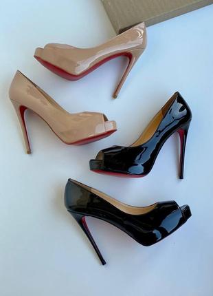 Туфли женские в стиле louboutin new very prive лабутины6 фото