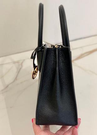 Сумка michael kors mercer medium leather crossbody кожа оригинал4 фото