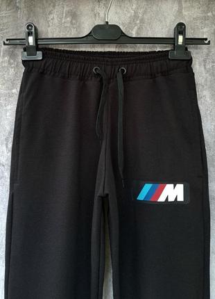 Мужской трикотажний костюм, худи та штани, прогулочный костюм с логотипом bmw motorsport4 фото
