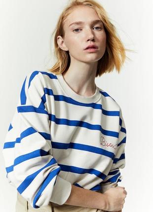 Свитшот женский оверсайз h&m