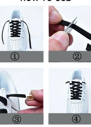 Эластичные шнурки без завязывания2 фото