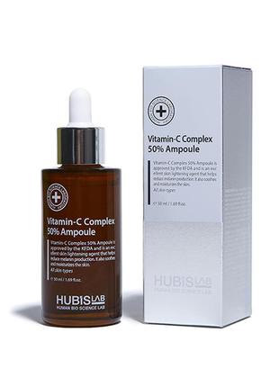 Концентрат с витамином с 50% hubislab vitamin-c complex ampoule 50ml