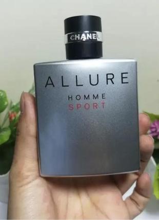 Chanel allure homme sport туалетна вода 100 ml мужські шанель аллюр хоум спорт духі алюр гом мужської парфюм5 фото