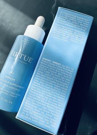 Virtue soothing hyaluronic acid topical scalp supplement сыворотка для кожи головы и волос