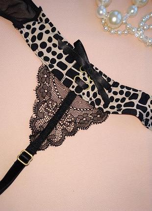 Красивый пояс для чулок ann summers, размер 38/m