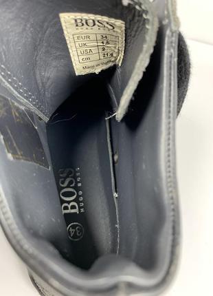 Ботинки кожаные hugo boss4 фото