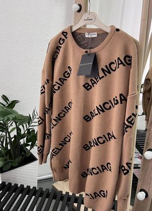 Новый свитер теплый и мягкий balenciaga💕