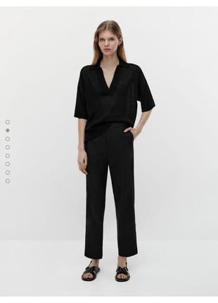 Штани massimo dutti льон