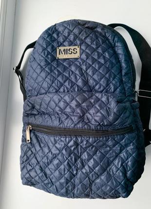 Стильный рюкзак miss olive темно-синий2 фото