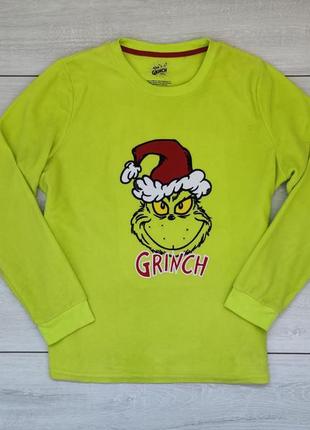 Лонгслив флисовая мягкая кофта grinch стейчевая5 фото