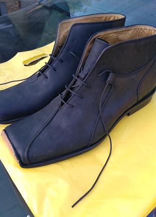 Шкіряні черевики італія 43р